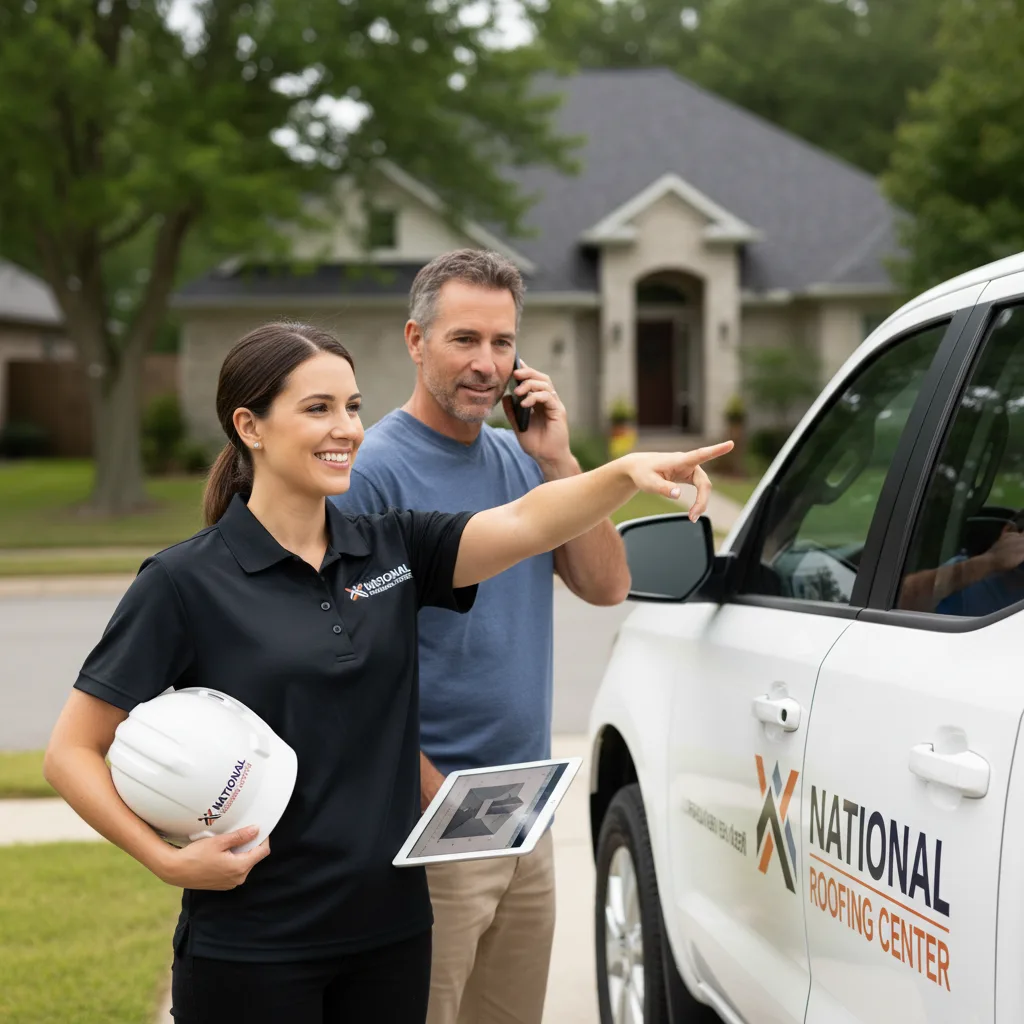 National Roofing Center customer support in Connersville